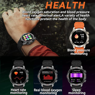 Stainless Steel Waterproof Android Round Shaped Bluetooth Smartwatch