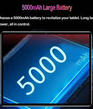 5000mAh 5MP 4GB RAM 64GB ROM Fast Charging 10.1 Inch Tablet
