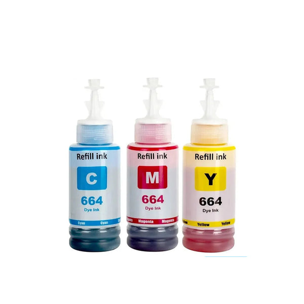 70ml Dye Ink Refill Compatible For Epson L380 L220 L130 L3060-L555