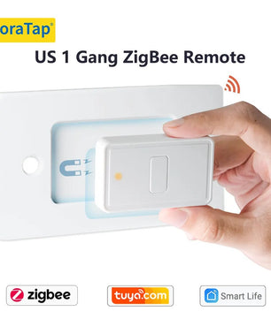 LoraTap Plastic Bluetooth Wireless ZigBee Portable Scene Switch
