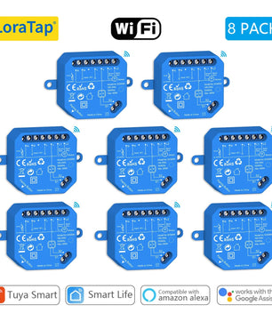LoraTap 240V Plastic Automatic WIFI Roller Shutter Curtain Module