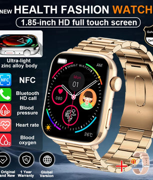 Rubber Waterproof Android Square Shaped Amoled Screen Smartwatch