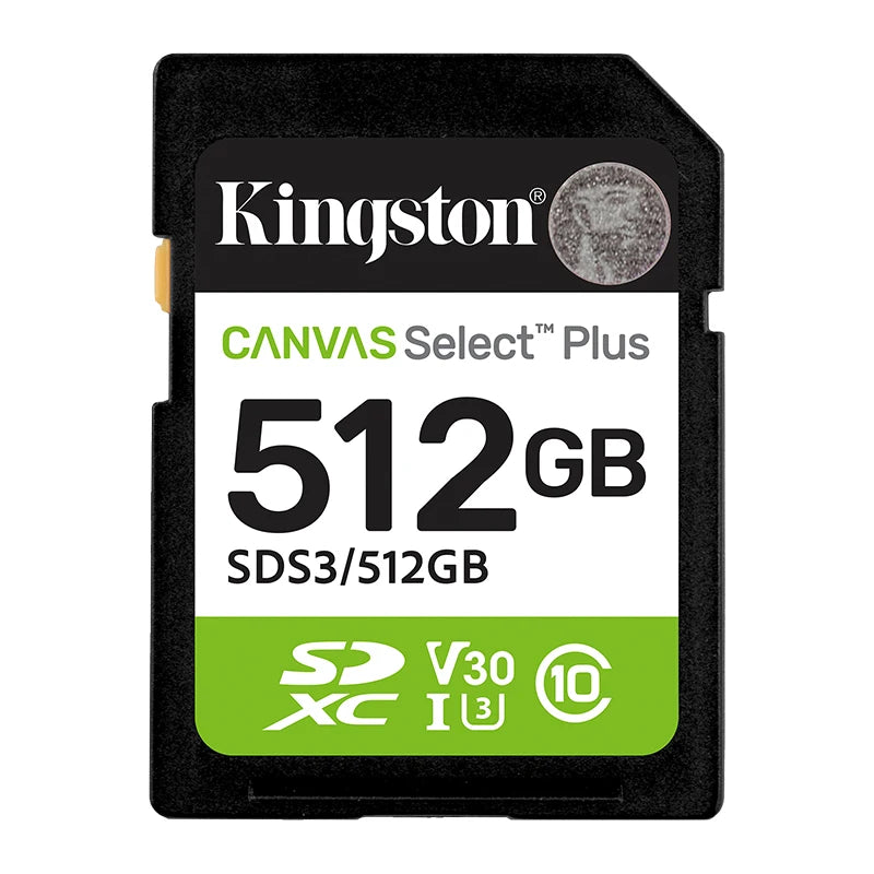 SDS3 Canvas Full HD 1080p Video Cameras SDXC Flash Cards