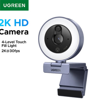 Ugreen 2K30 1.5m Cable USB Camera Webcam For PC