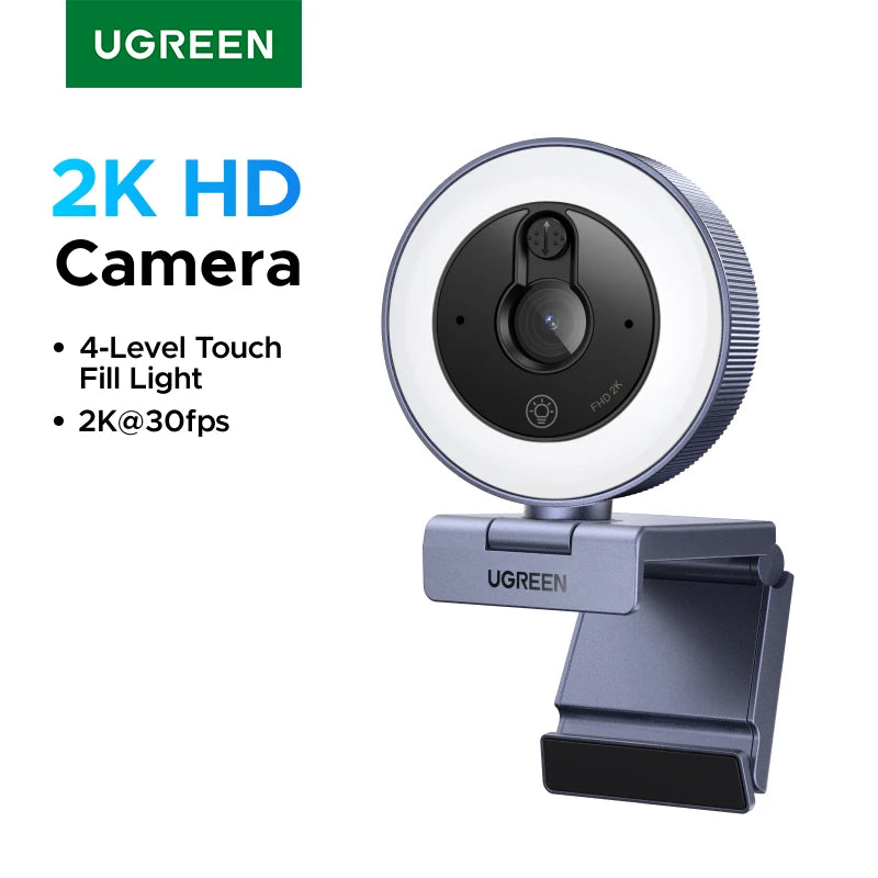 Ugreen 2K30 1.5m Cable USB Camera Webcam For PC