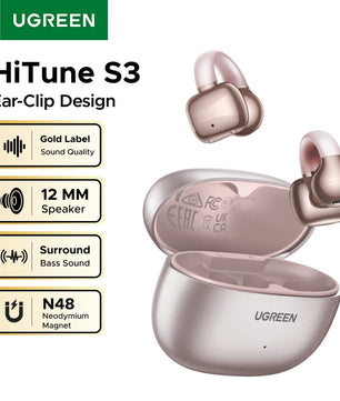 ABS Dynamic Vocalism Bluetooth Open Ear Clip Earphones