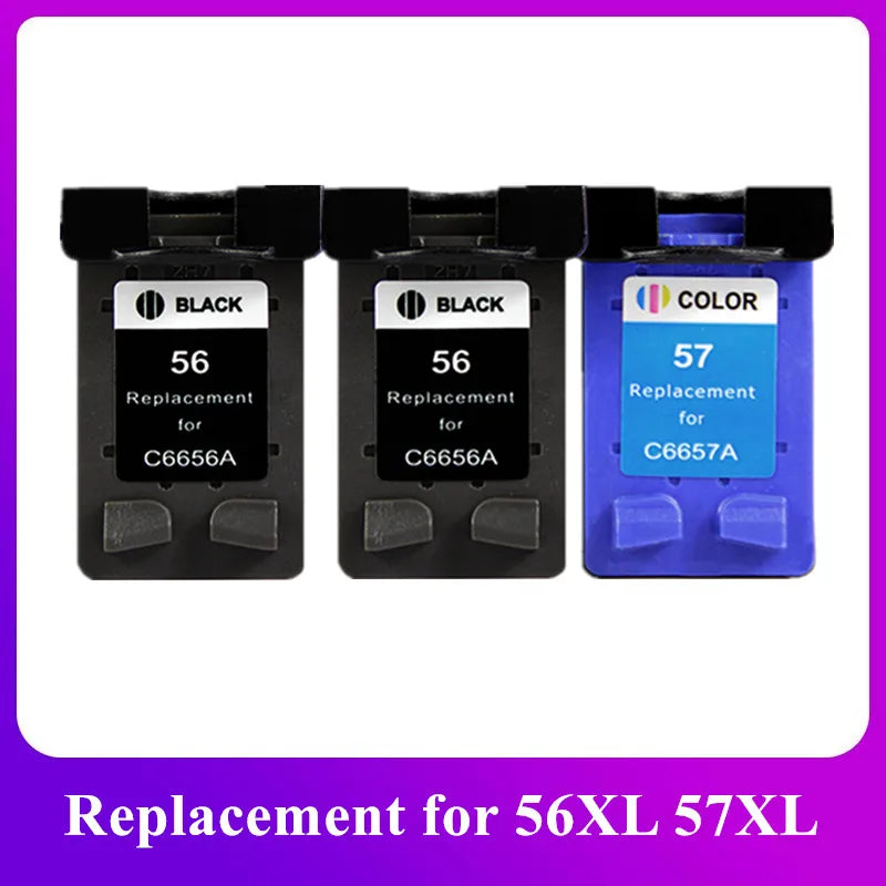 56XL 57XL Ink Cartridge Compatible For HP Deskjet 5150 450CI