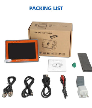 Boavision 8MP CCTV Video Audio Analog Security Camera Tester