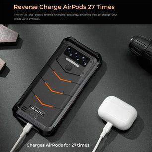 256GB WP38 4G Octa Core Android Rugged Fast Charging Smartphone