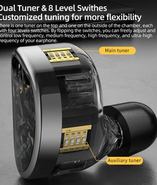 Silicone Balanced Armature High-End Adjustable Earphones