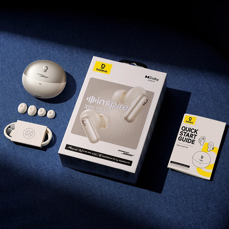 Plastic Bluetooth 6.1 Wireless Waterproof Type-C Earphones