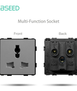 Bseed 13A Plastic Panel Wireless WIFI Control Smart Power Socket