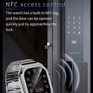 Silica Gel Waterproof Amoled Full Touch Screen Bluetooth Smartwatch