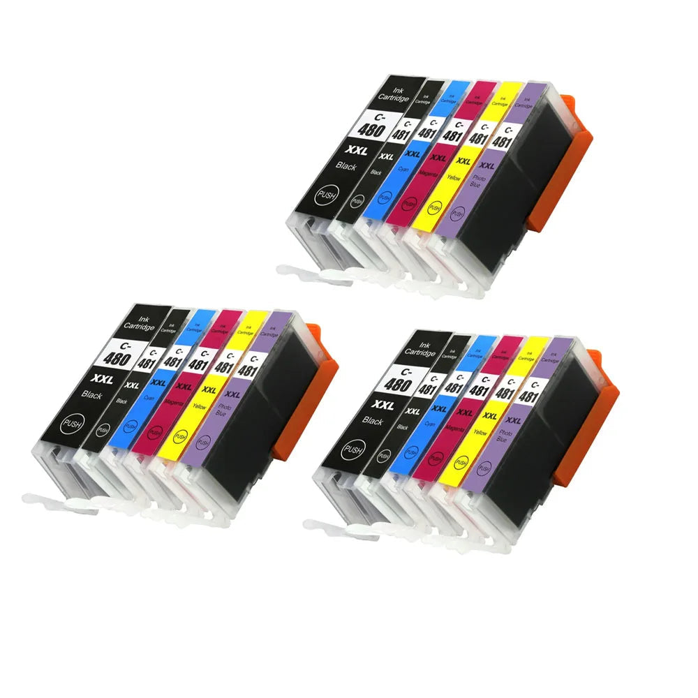 480XXL 481XXL Ink Cartridge Compatible For Canon PIXMA TS8140/TS9140