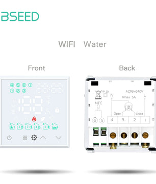 Bseed Alloy LED Touch Screen Wifi APP Control Thermostat Module