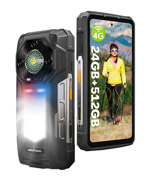 25500mAh 6.95'' 512GB Android Armor 33 4G Rugged Smartphone