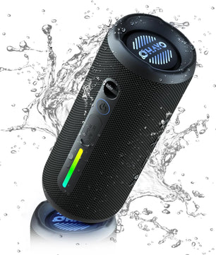 ABS IP67 Bluetooth 5.3 Waterproof Portable Speaker with Lights