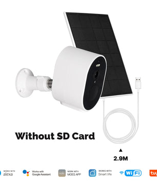 Moes 5200mAh WiFi 4MP HD Waterproof Smart Security Camera