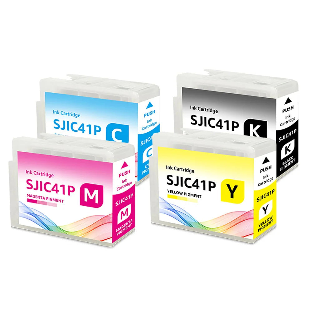 SJIC41P Ink Cartridge Compatible For Epson ColorWorks CW-4000u CW-4000e