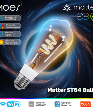 MOES WiFi Zigbee Smart LED Bulb with Alexa Google Home