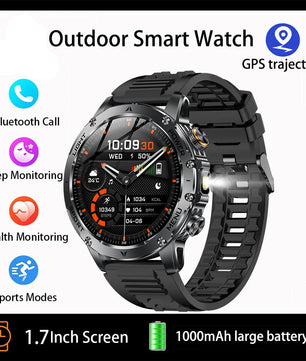 Alloy Waterproof Android Bluetooth Round Shape Smartwatch