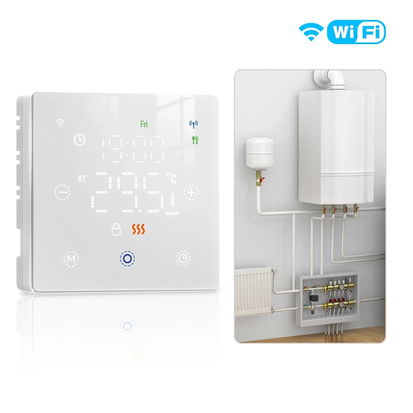 MOES Tuya WiFi ZigBee Smart Thermostat Boiler Control Switch