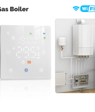MOES WiFi ZigBee Smart Thermostat Battery Gas Boiler Alexa Google Home