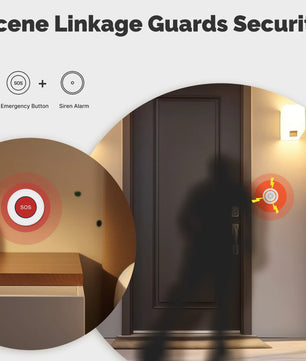 MOES Tuya ZigBee SOS Alarm One Click Button for Emergency Help