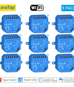LoraTap 240V Plastic Automatic WIFI Roller Shutter Curtain Module
