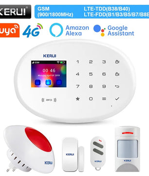 Kerui Plastic Smart Wireless Home Door Windows Security Sensor Kit