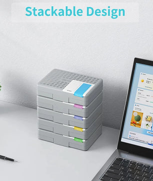 3.5 Inch HDD SSD External Case Hard Drive Storage Box For PC