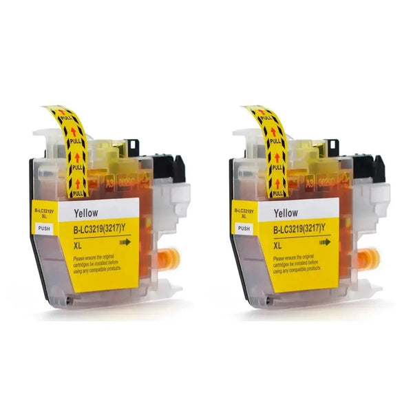 2 PC LC3219XL Ink Cartridge For Brother MFC-J5330DW MFC-J5335DW