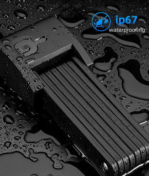 Stainless Steel Fingerprint Bluetooth Folding Bike Waterproof Lock