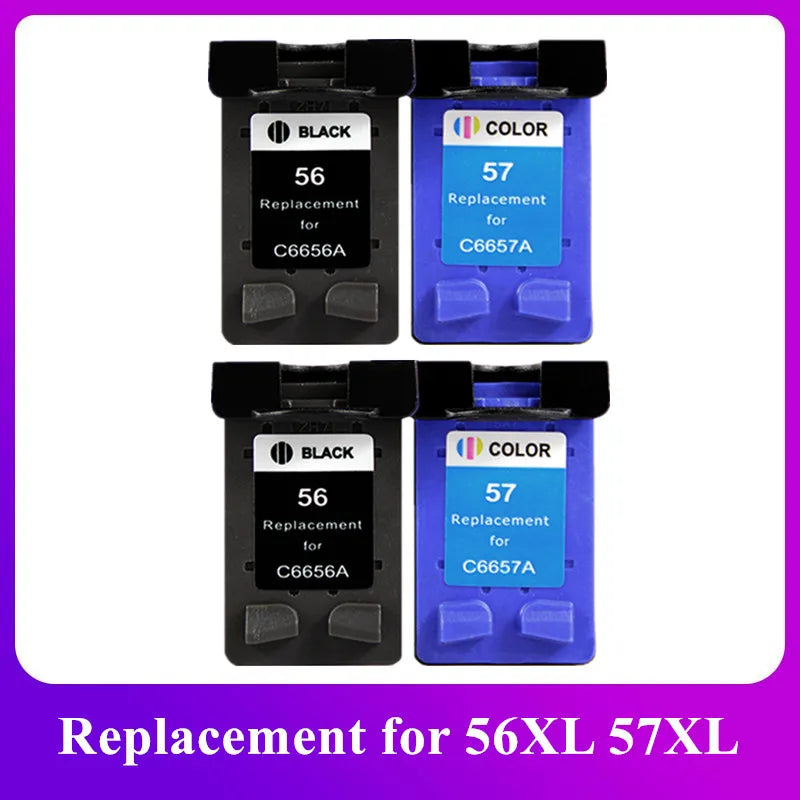 56XL 57XL Ink Cartridge Compatible For HP Deskjet 5150 450CI