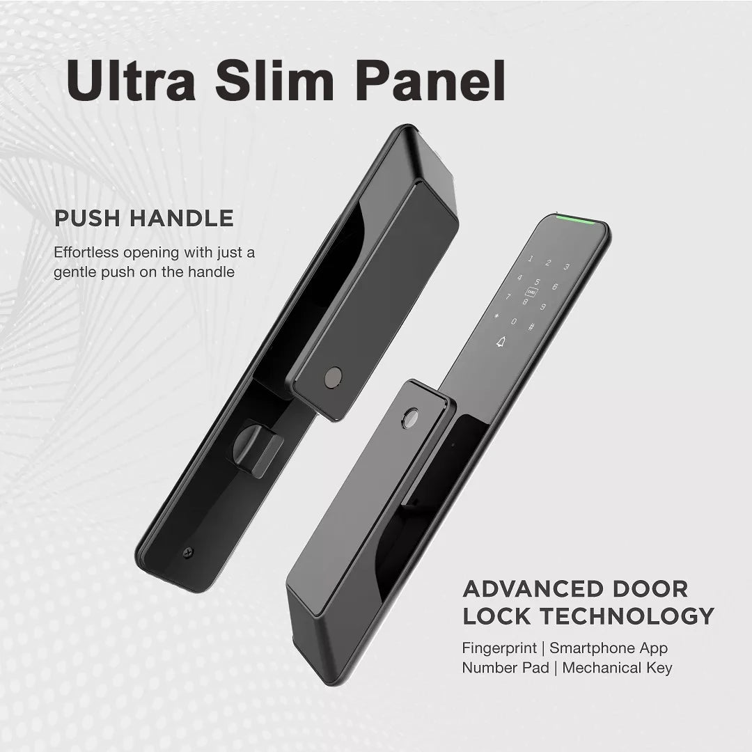 RAYKUBE Full-Automatic Electronic Biometric Smart Door Lock