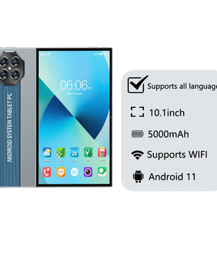 5000mAh 5MP 4GB RAM 64GB ROM Fast Charging 10.1 Inch Tablet