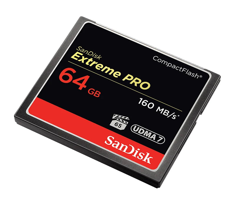 Extreme Pro Compact Flash Memory Card VPG 65 Original