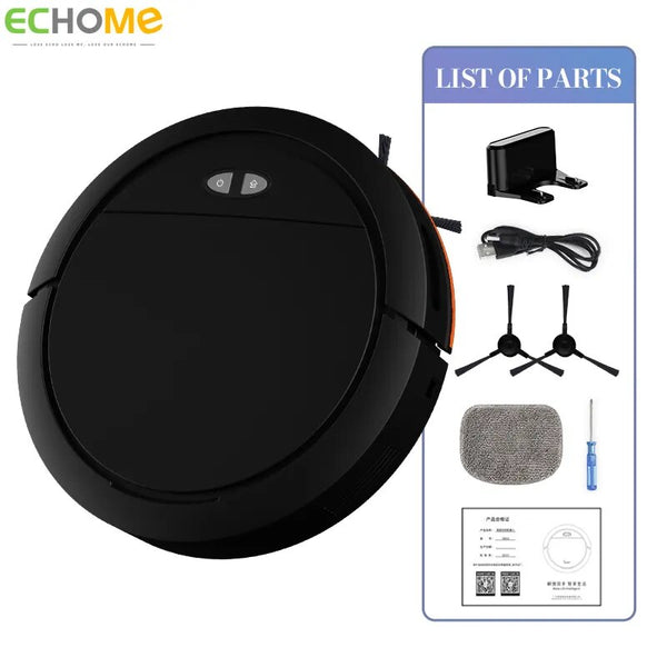 Plastic Automatic Sweeping Suction Dragging Robot Vacuum Cleaner