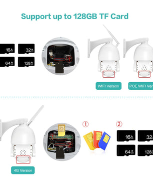 Boavision 8MP WIFI Night Vision Two Way Audio Dome Camera