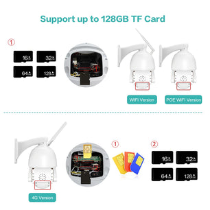 Boavision 8MP WIFI Night Vision Two Way Audio Dome Camera