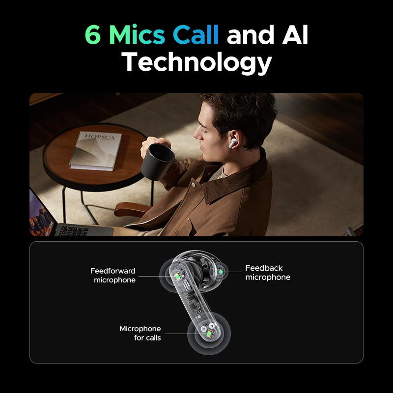 Metal Dynamic Vocalism Bluetooth Wireless Lightweight Earphones