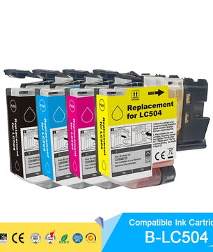 LC504 LC-504 Compatible Ink Cartridge For Brother MFC-J1355DW Series