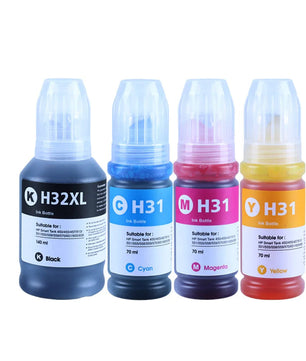 140ml Dye Ink Refill Compatible For HP mart Tank 5105/6001/6005/6006