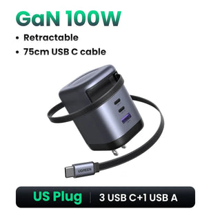 Ugreen 100W Alloy USB Type-C Charge For Laptop MacBook Pro