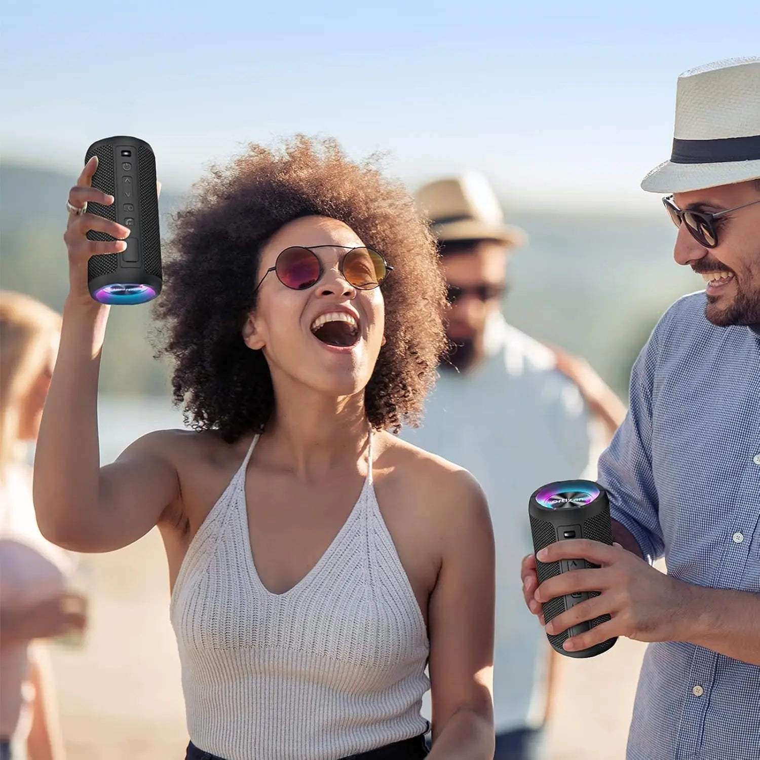 2600mAh Bluetooth Portable 24W IPX7 Waterproof Wireless Speaker