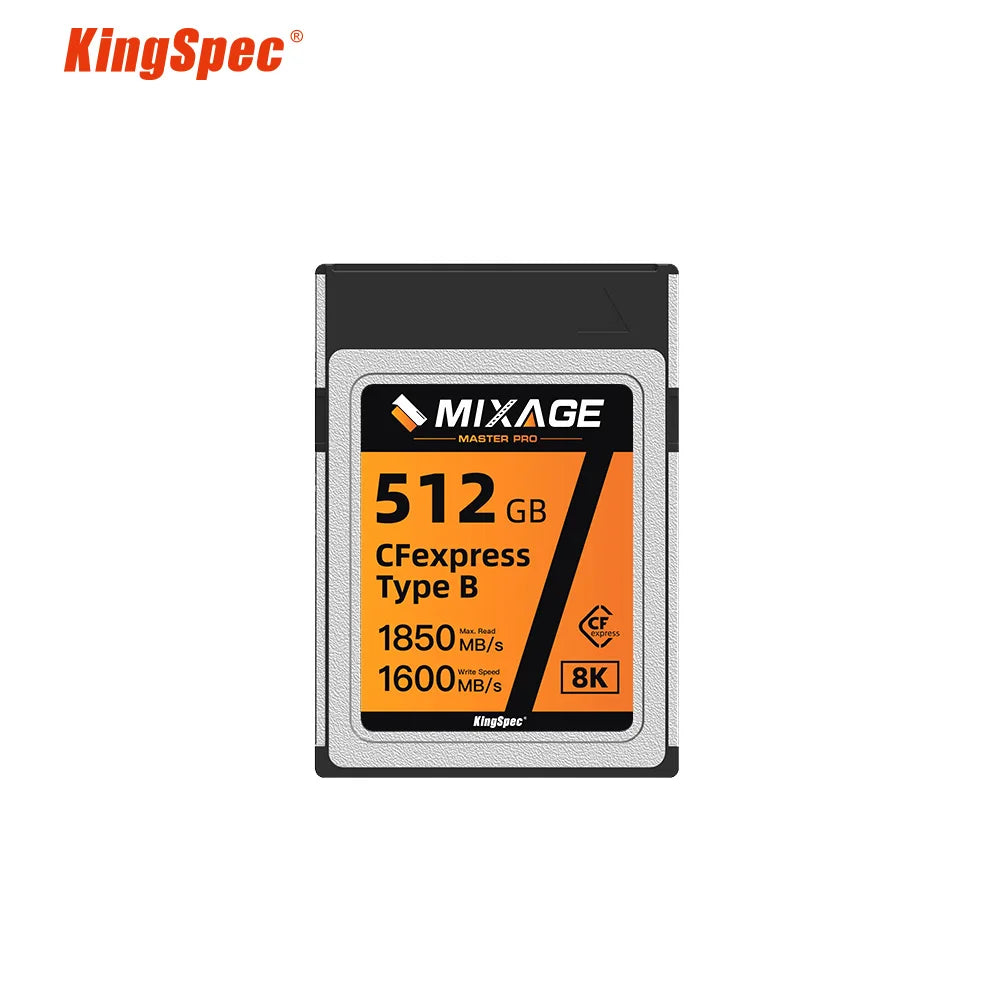 KingSpec 256GB - 512GB High Speed CFexpress Memory Card For Phone
