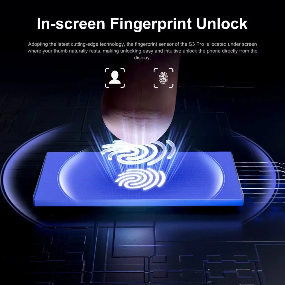 AMOLED S3 PRO Android Normal Screen Fast Charging Smartphone