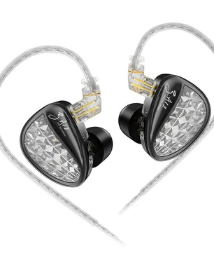 Plastic Hybrid Technology Silver Plated Wired Earphones