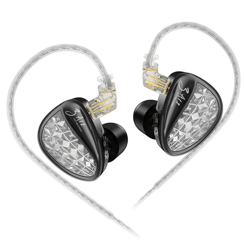 Plastic Hybrid Technology Silver Plated Wired Earphones