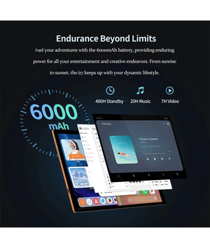 Sauenaneo 10.1-inch Android 4GB RAM 64GB Supports Dual Cameras Dual SIM Tablet